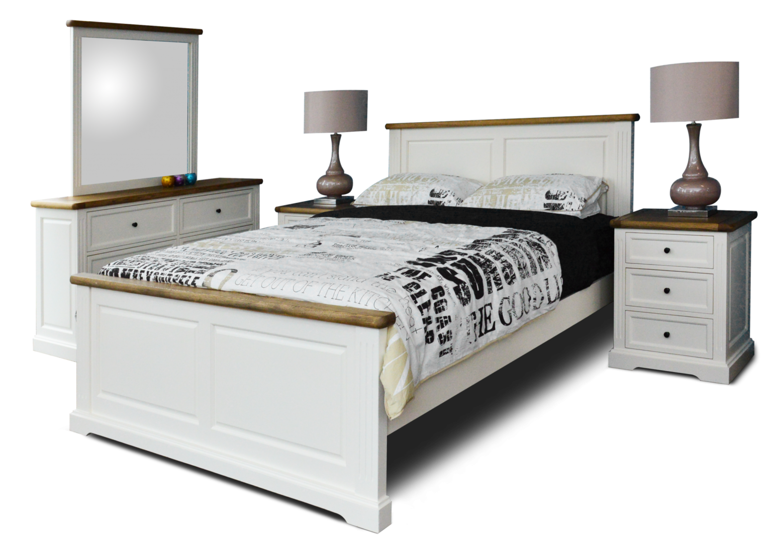PROVENCE KING SINGLE BED Sleep King